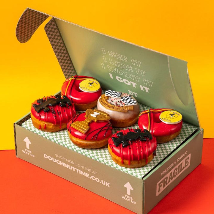 "Racing Special" boîte cadeau de donuts (végétalien)