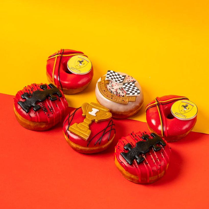 "Racing Special" boîte cadeau de donuts (végétalien)