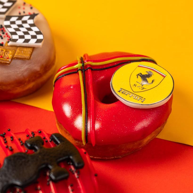 "Racing Special" boîte cadeau de donuts (végétalien)