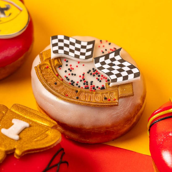 "Racing Special" boîte cadeau de donuts (végétalien)