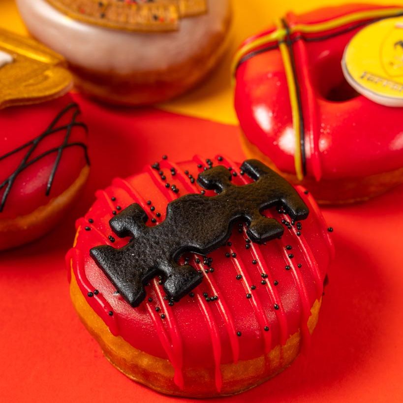 "Racing Special" boîte cadeau de donuts (végétalien)