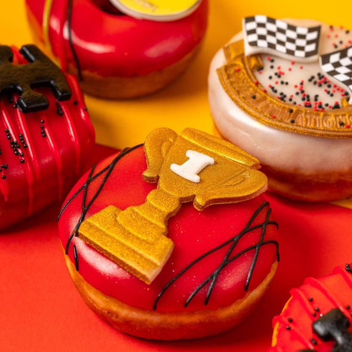 "Racing Special" boîte cadeau de donuts (végétalien)