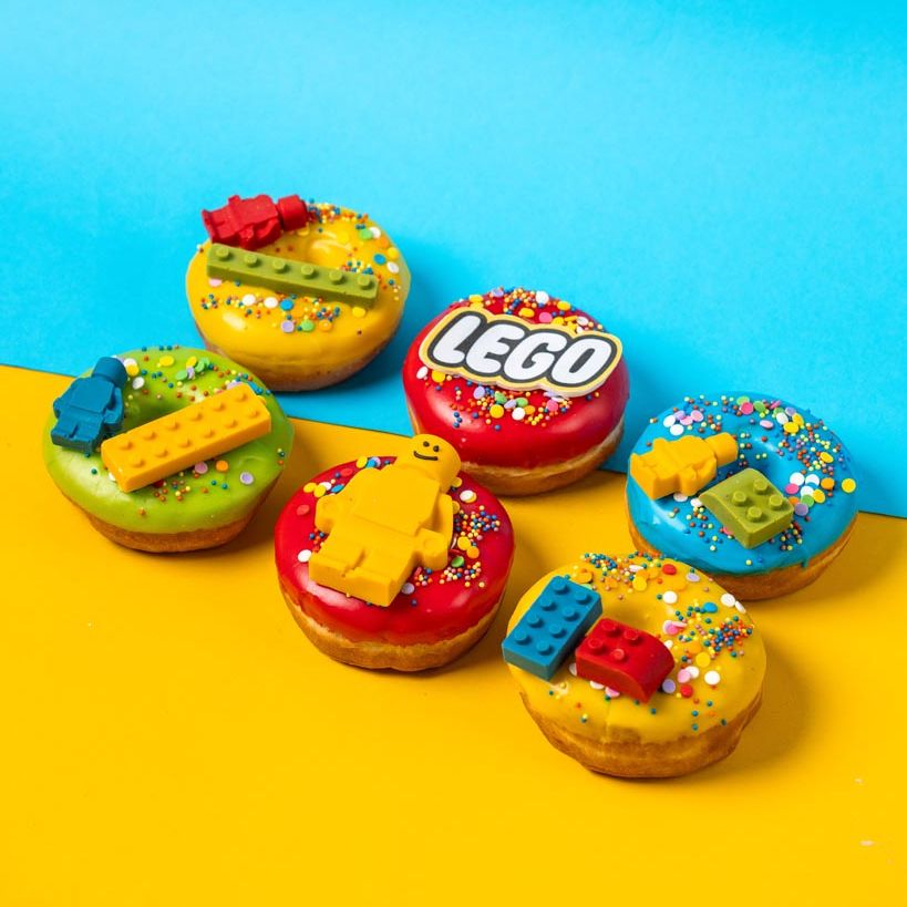 Boîte cadeau "Lego Special" à beignets