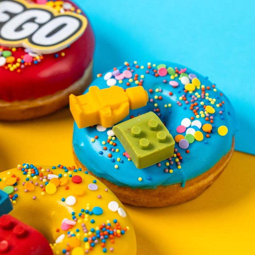 Boîte cadeau "Lego Special" à beignets