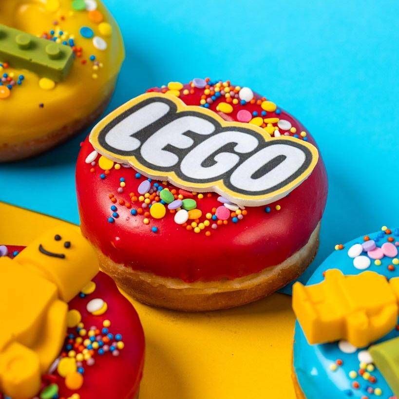 Boîte cadeau "Lego Special" à beignets