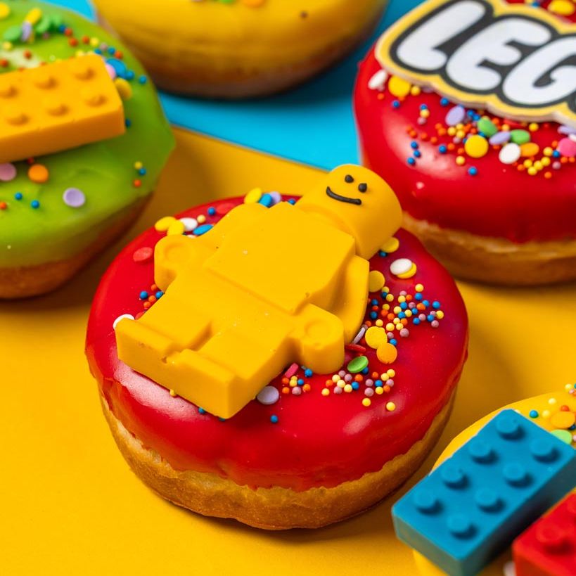 Boîte cadeau "Lego Special" à beignets