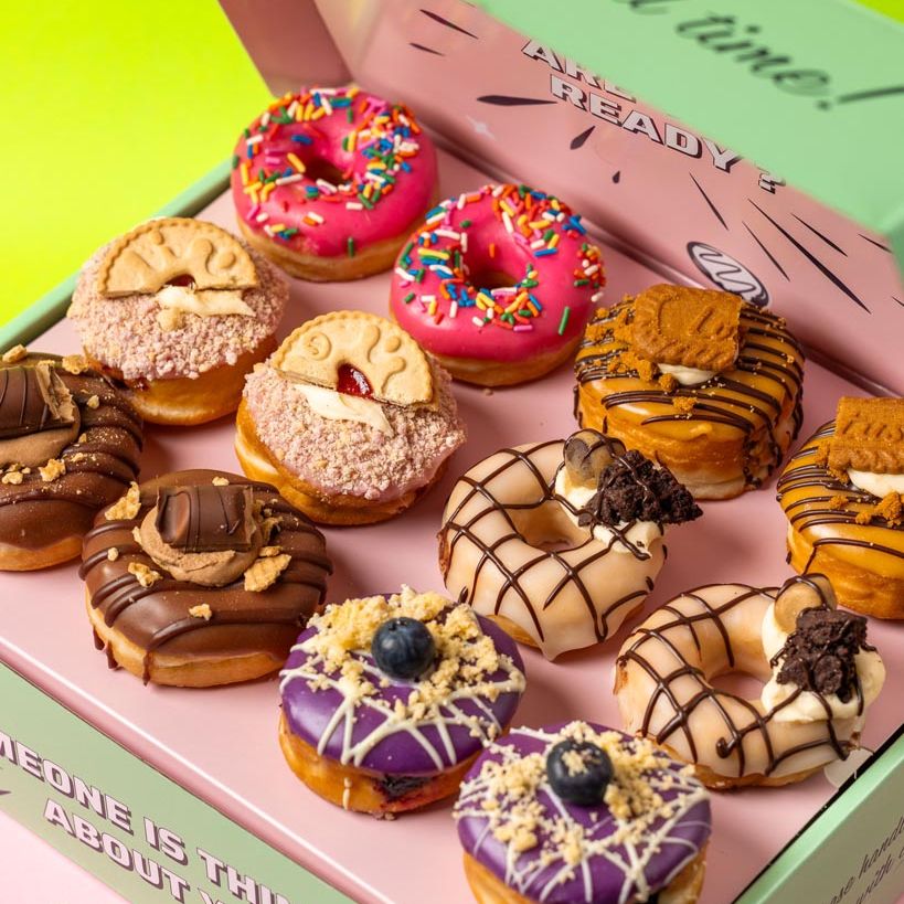"DT Classic" caja de regalo para mini donuts