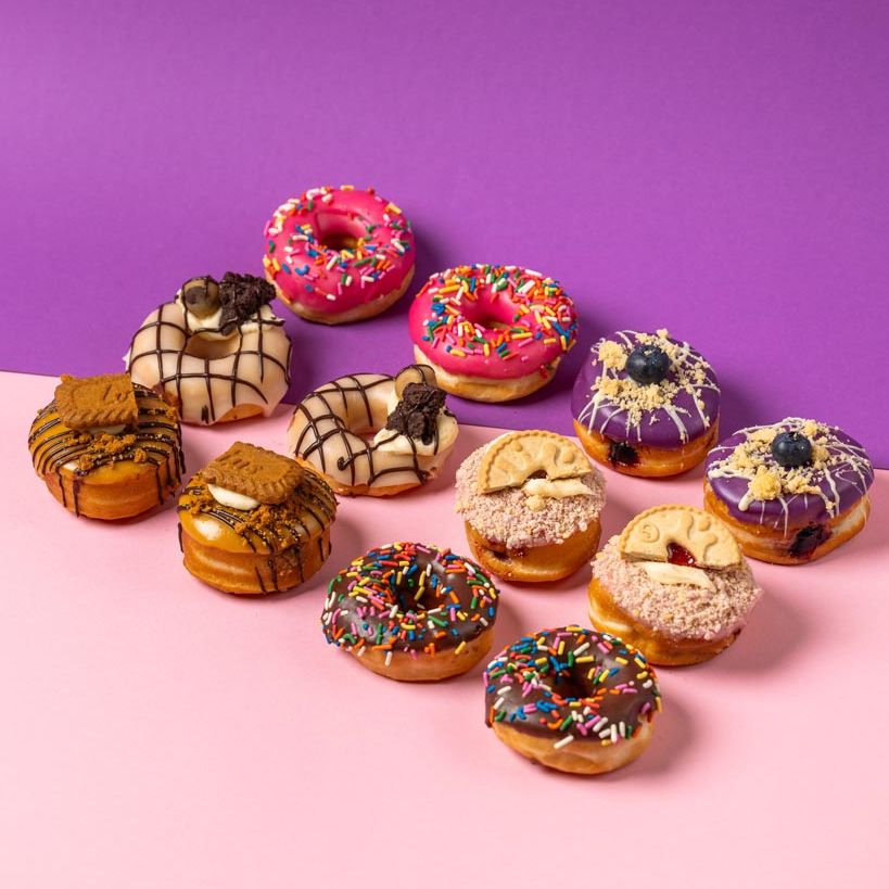 Mini-Donut Partybox XL - 60 Mini-Donuts