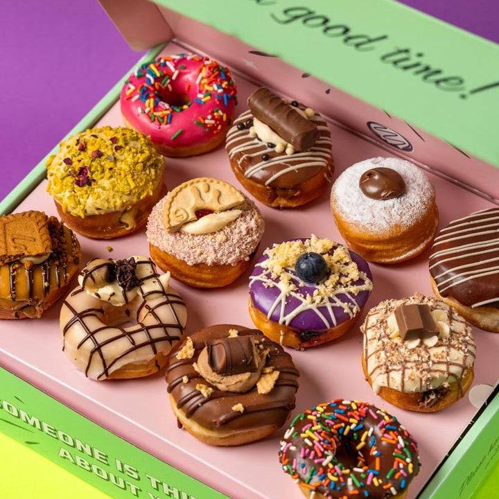 "Caja de regalo mini donuts "DT Deluxe Dozen