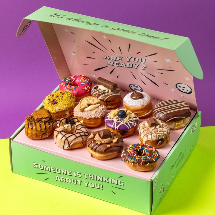 "Caja de regalo mini donuts "DT Deluxe Dozen