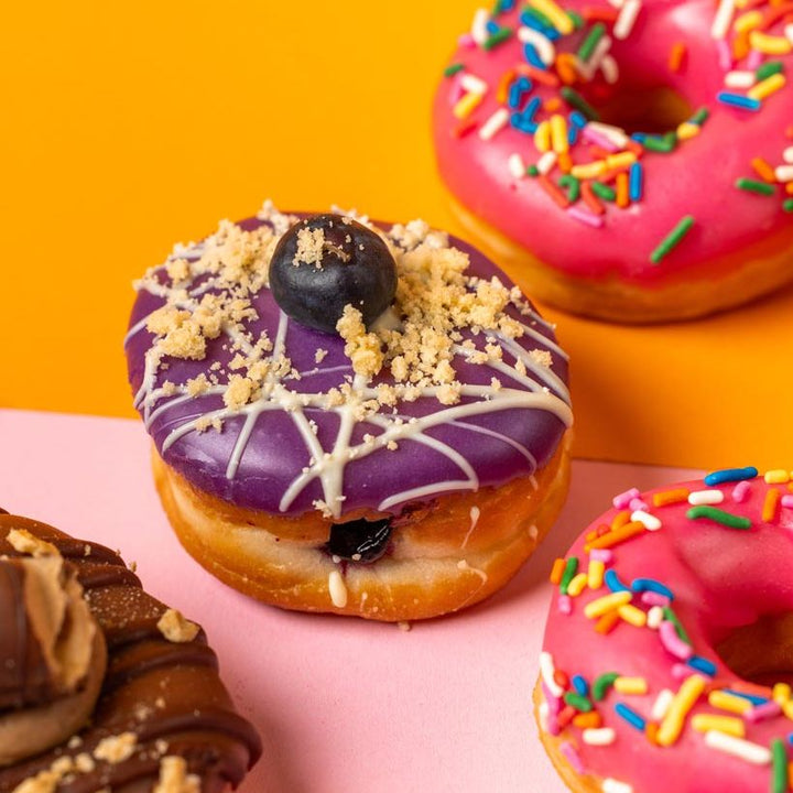 "Caja de regalo mini donuts "Favoritos de Leo