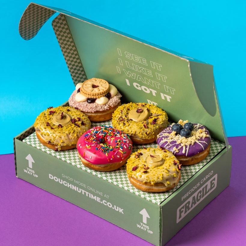 "Pistachio Paradise" donut gift box