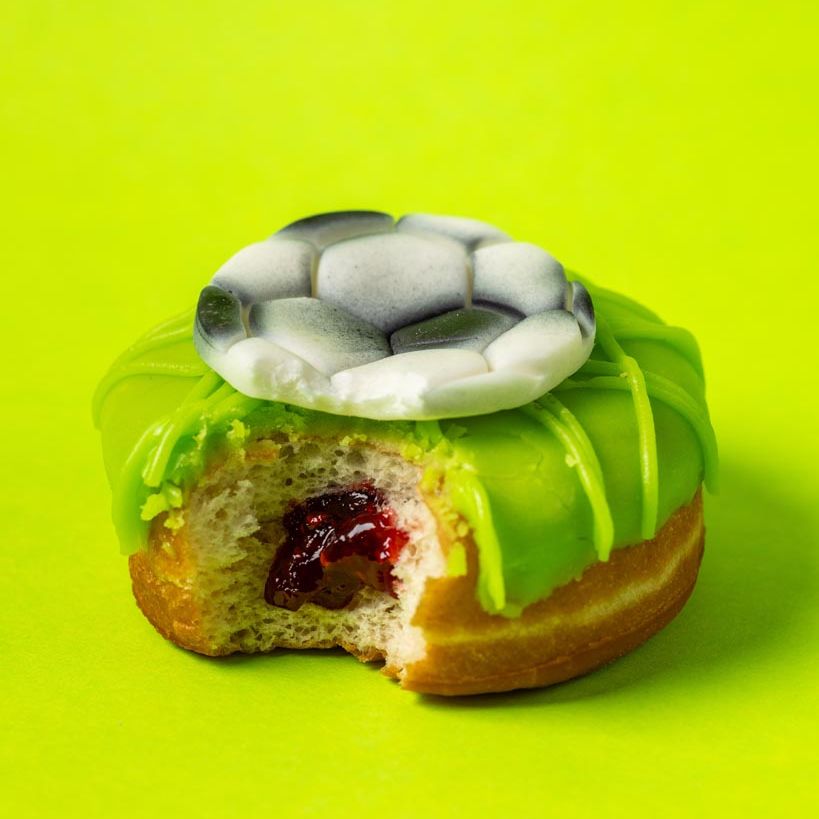 "Football Special" donut gift box (vegan)