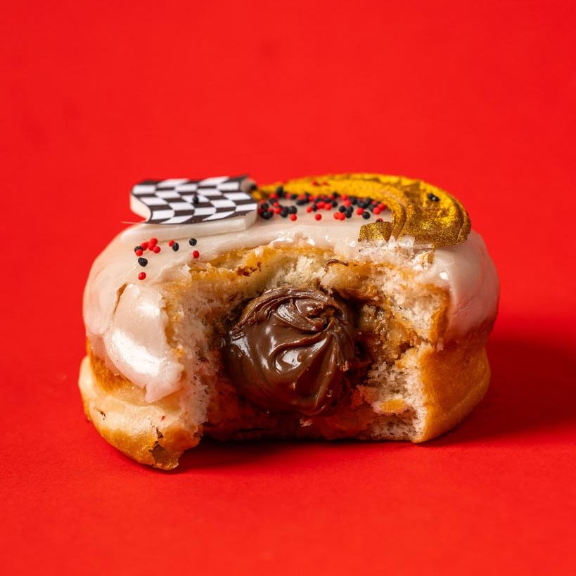 "Racing Special" boîte cadeau de donuts (végétalien)
