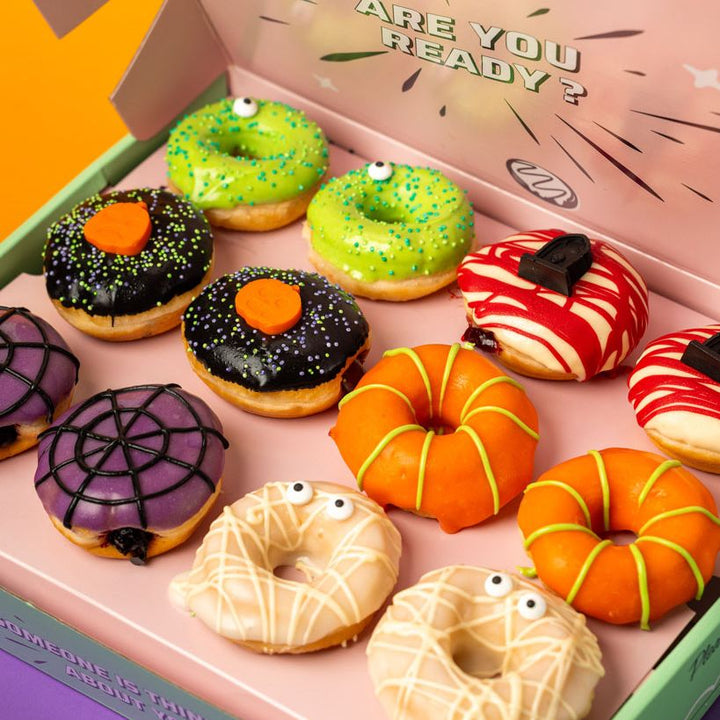 Halloween Eventbox - 60 Mini-Donuts (VG)