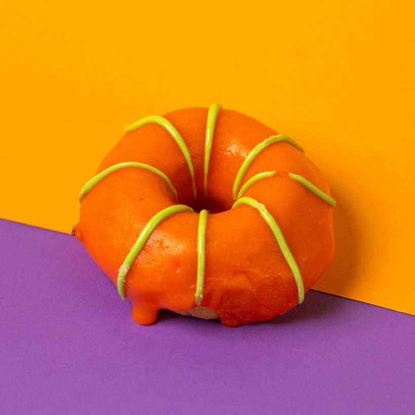 Halloween Mini-Donut Geschenkbox