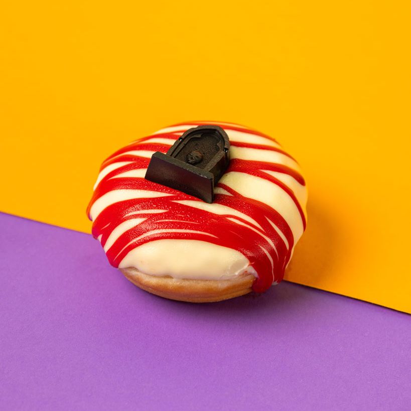 Halloween Mini-Donut Geschenkbox