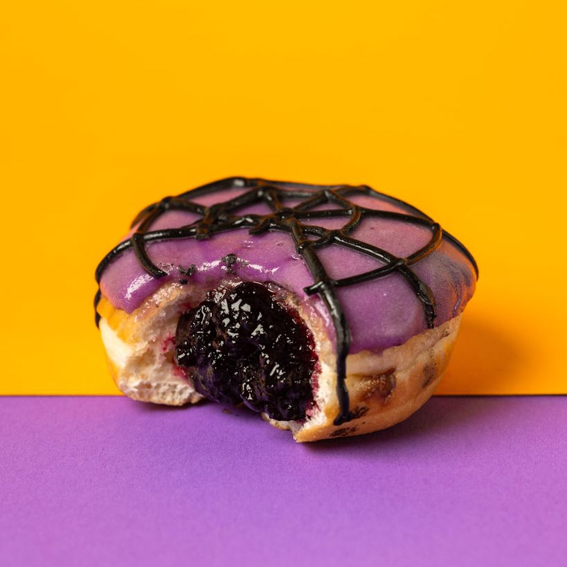 Halloween Mini-Donut Geschenkbox