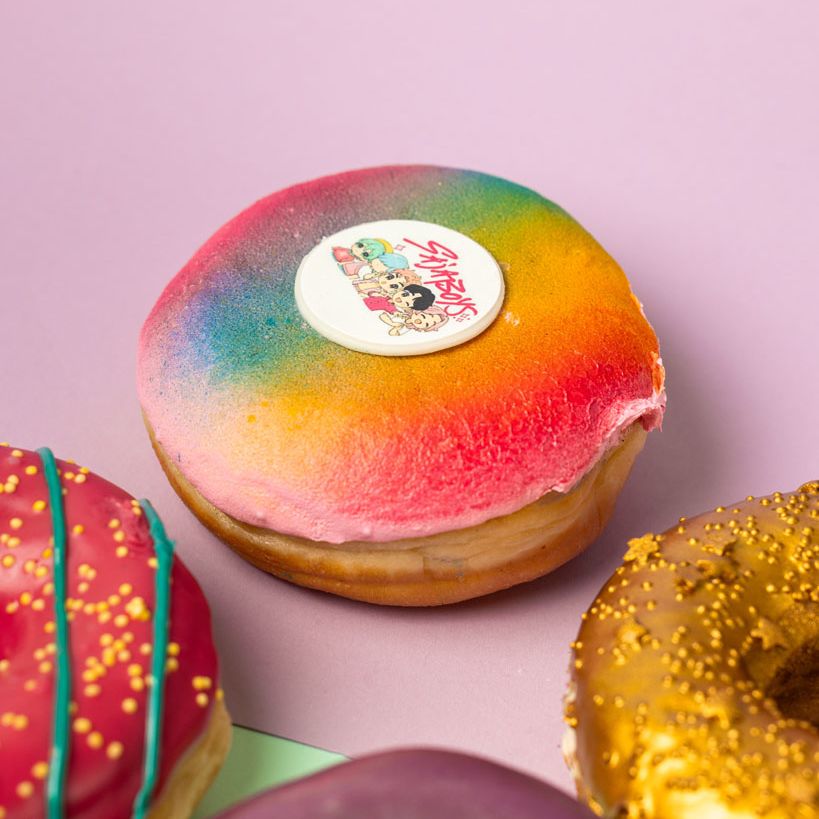 K-Pop doughnut gift box (vegan)