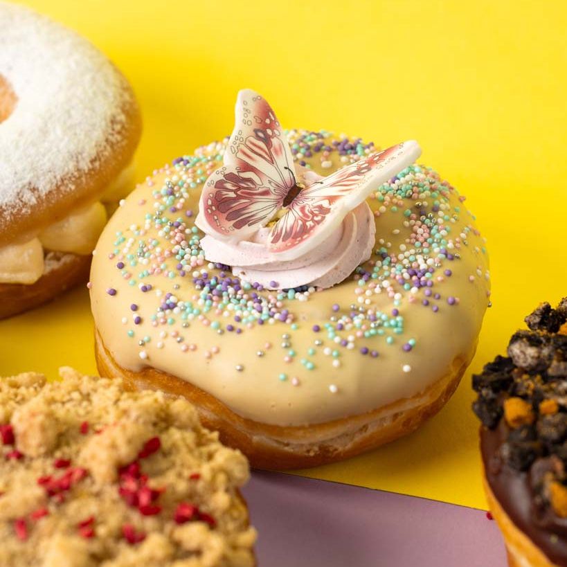 Caja regalo donut vegano "Especial Día de la Madre