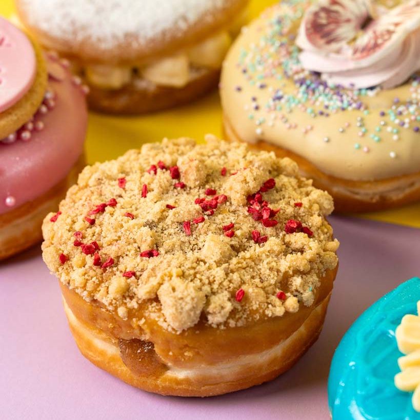 Caja regalo donut vegano "Especial Día de la Madre