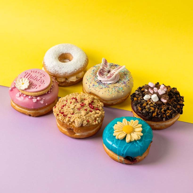 Vegan "Mother's Day Special" donut gift box