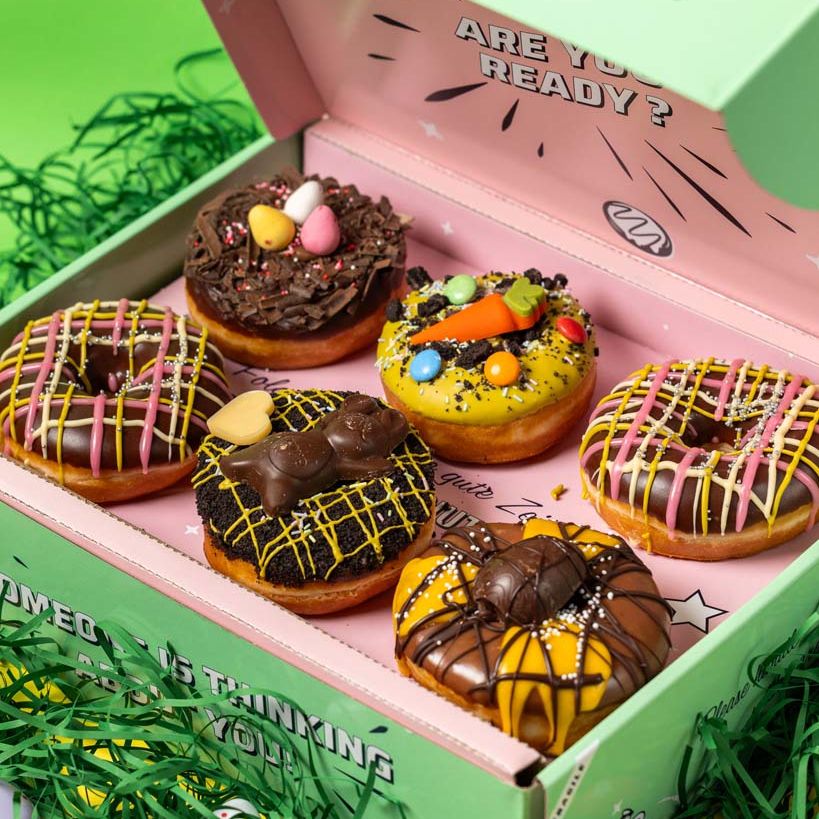 Caja de regalo especial para rosquillas veganas de Pascua (VG)