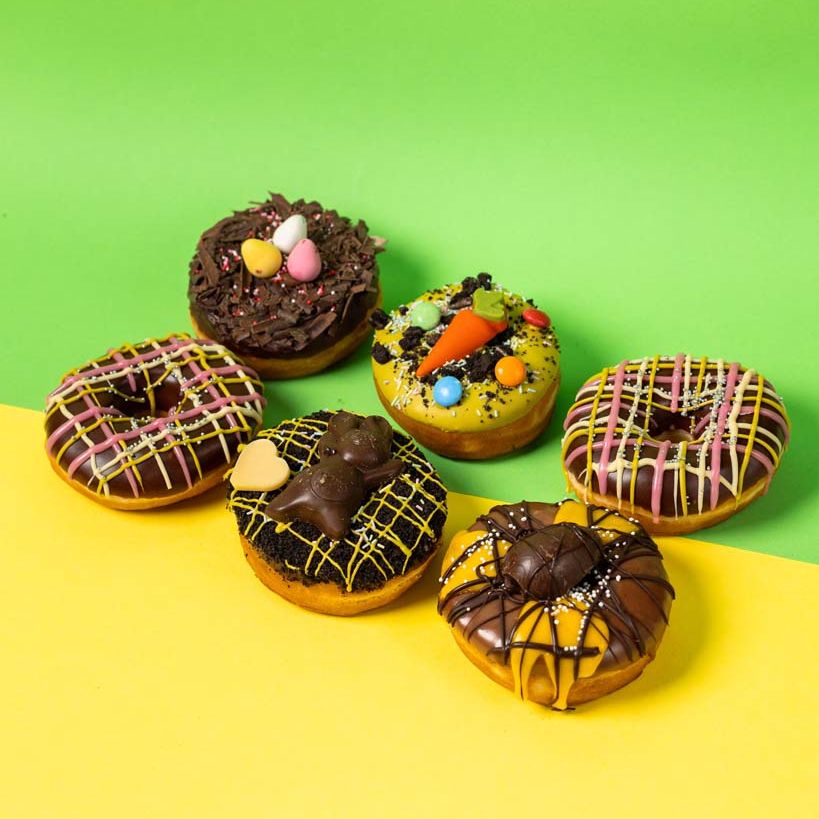 Caja regalo donut vegano "Especial Pascua