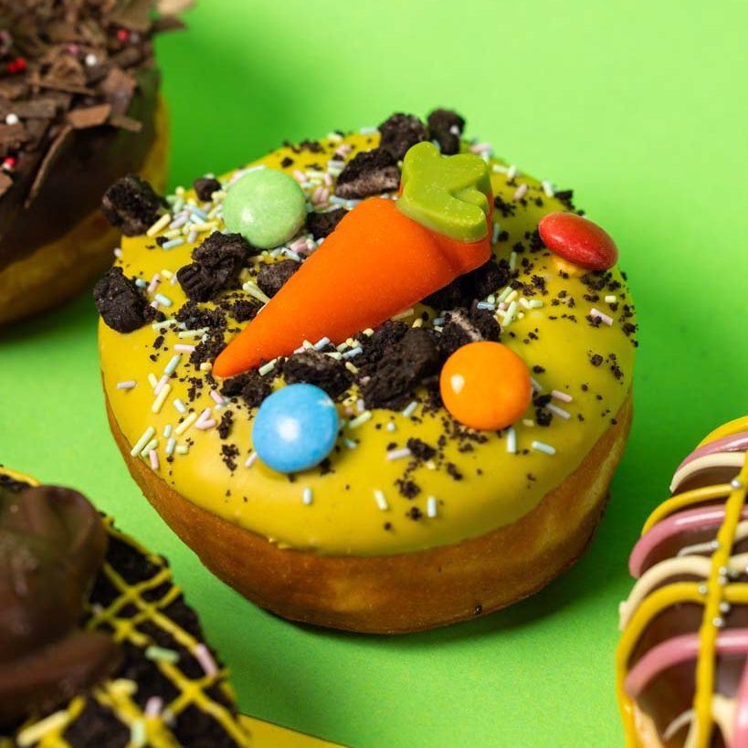 Caja regalo donut vegano "Especial Pascua