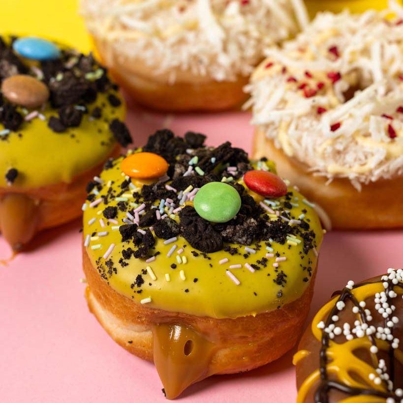 Mini-donut "Spécial Pâques" boîte cadeau (12 pièces)