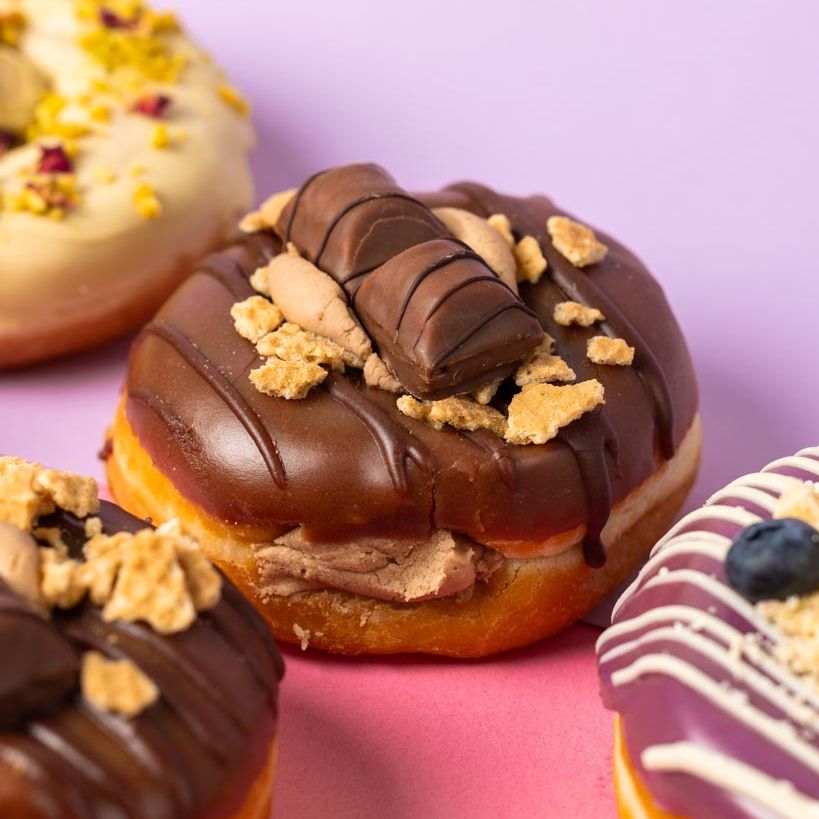 "Leo's Favorites" donut gift box