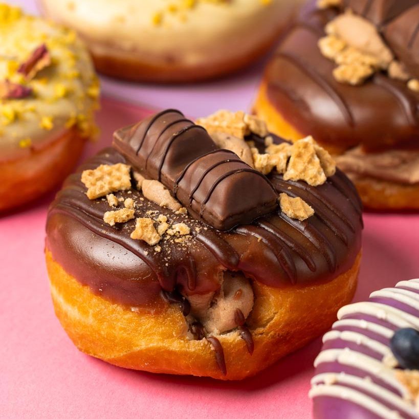 "Leo's Favorites" donut gift box