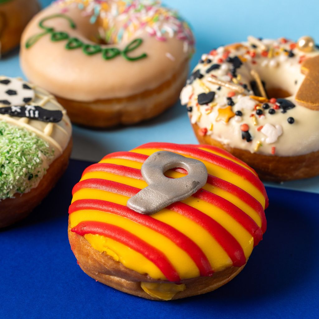 "Fußball-Star" Donut Geschenkbox (vegan)