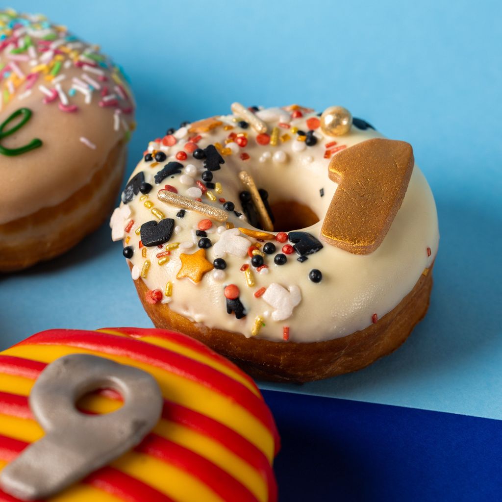 "Fußball-Star" Donut Geschenkbox (vegan)