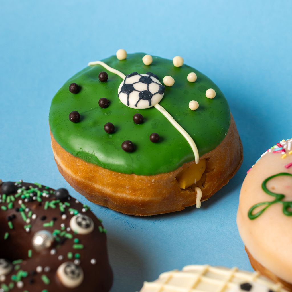 "Fußball-Star" Donut Geschenkbox (vegan)