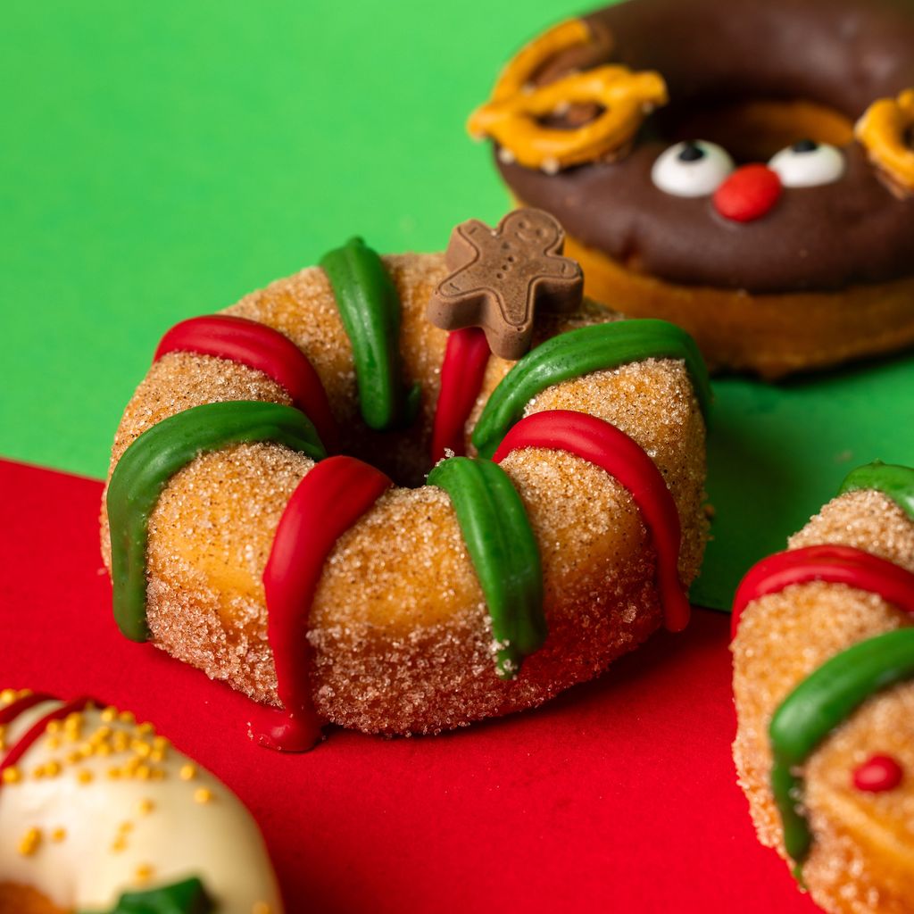 "Weihnachts-Special" Mini-Donut Geschenkbox (vegan)