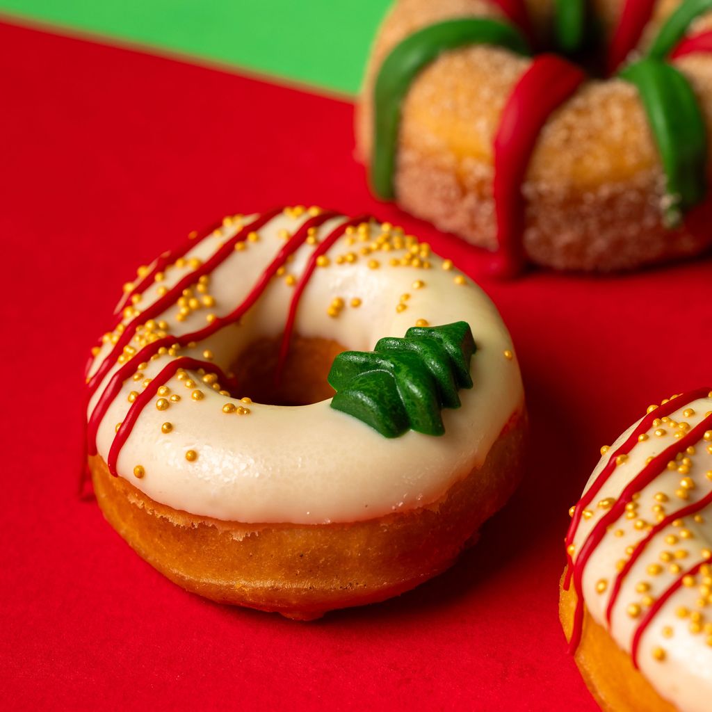 "Weihnachts-Special" Mini-Donut Geschenkbox (vegan)