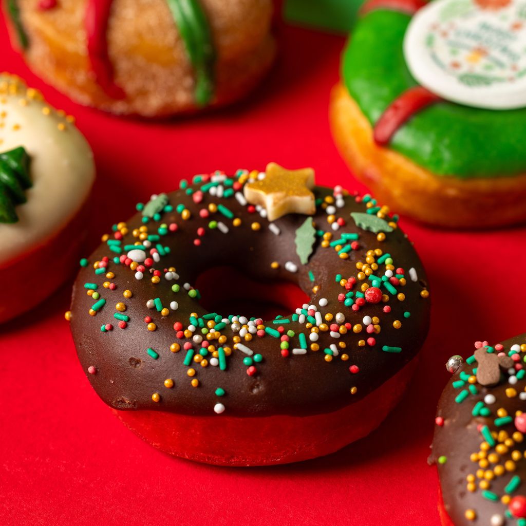 "Weihnachts-Special" Mini-Donut Geschenkbox (vegan)