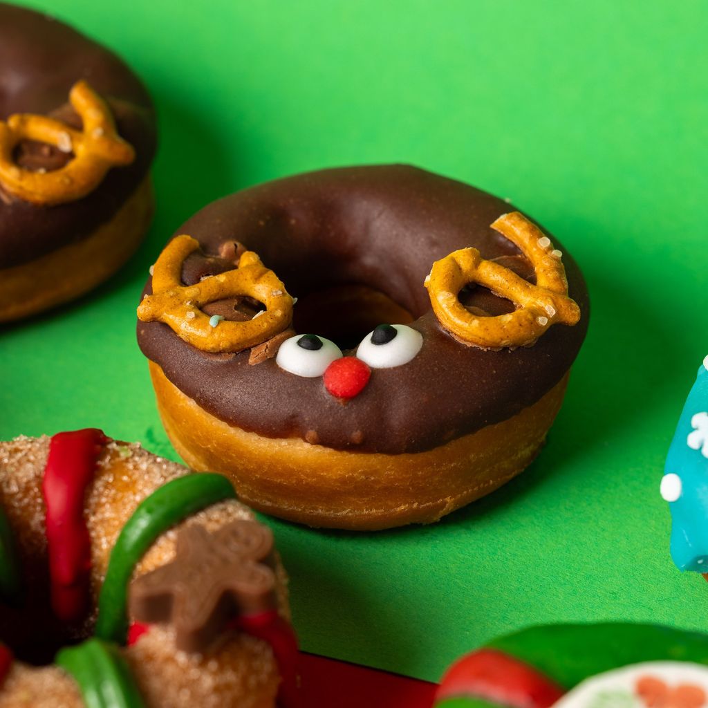 "Weihnachts-Special" Mini-Donut Geschenkbox (vegan)