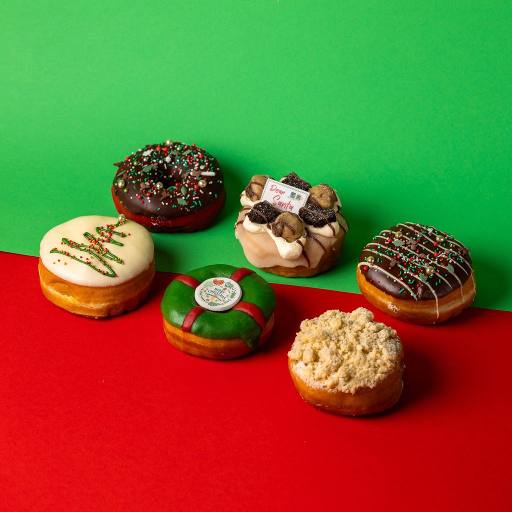 "Weihnachts-Special" Donut Geschenkbox (vegan)