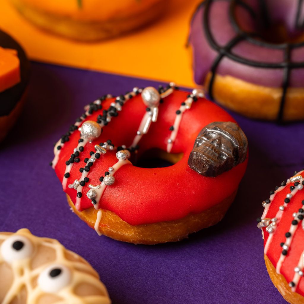 "Halloween-Special" Mini-Donut Geschenkbox (vegan)