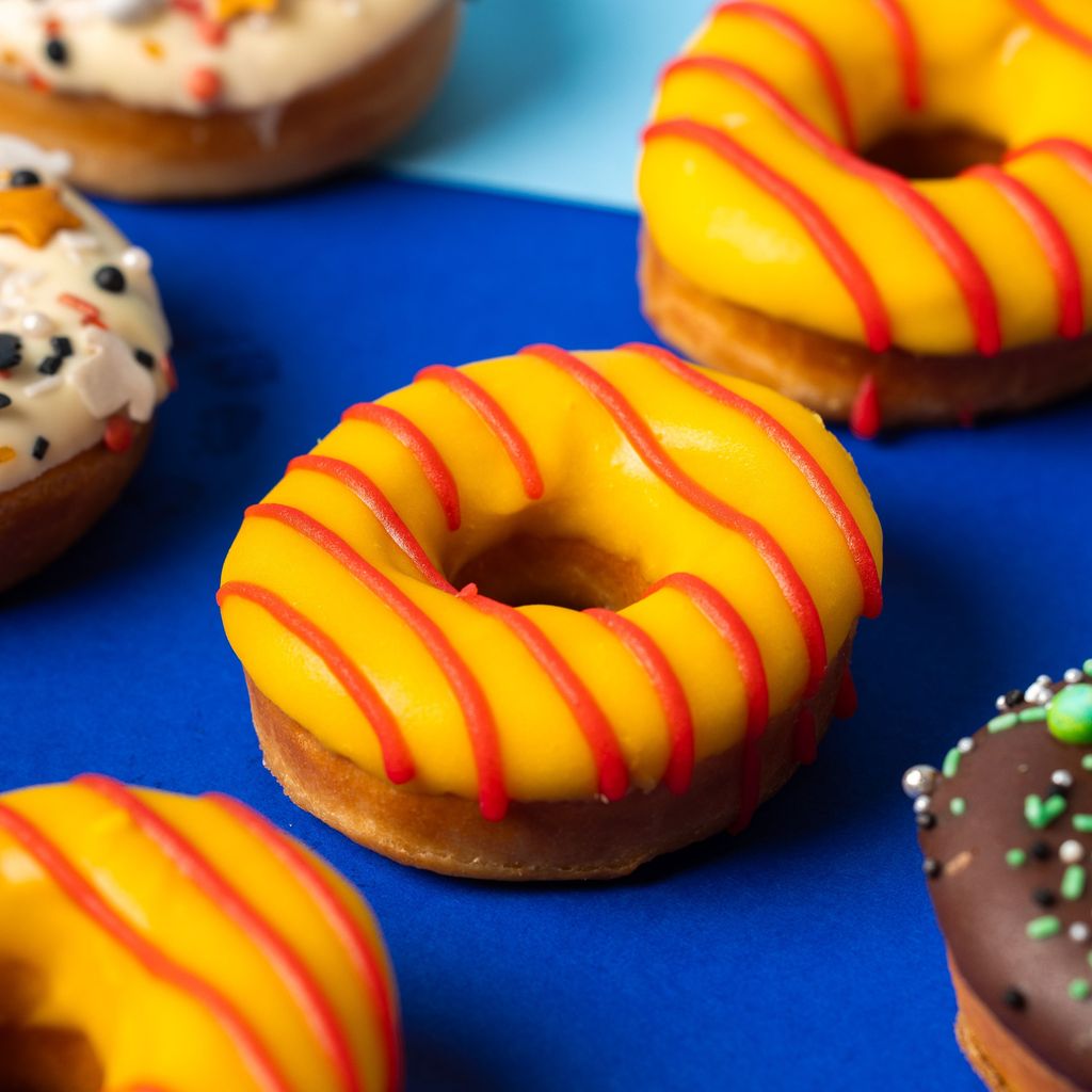 "Fußball-Star" Mini-Donut Geschenkbox