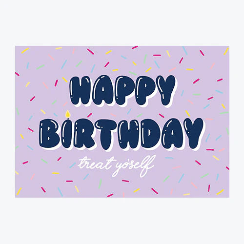 Carte "Joyeux anniversaire"